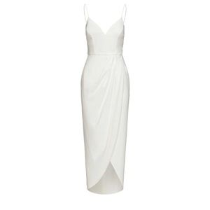 Shona Joy Core Cocktail Dress-Ivory